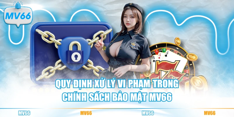 Quy định xử lý vi phạm trong chính sách bảo mật MV66